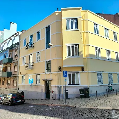 شقة Cozy First Floor Flat Near Almirante Reis *
